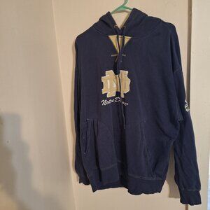 notre dame hoodie xl